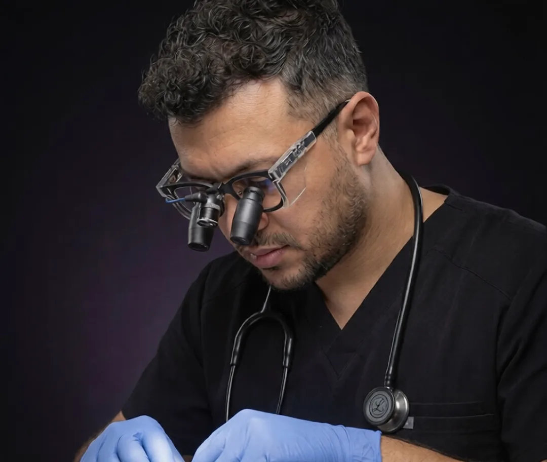 Dr. Mesut Demir at operation